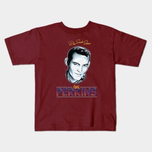 Carl Perkins - Blue Suede Shoes Kids T-Shirt